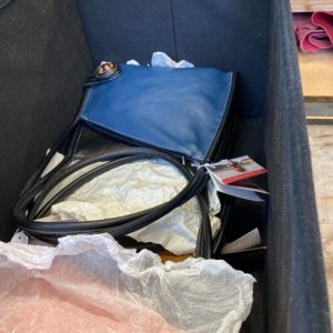 Rangement des sacs à amener sur l'expo
